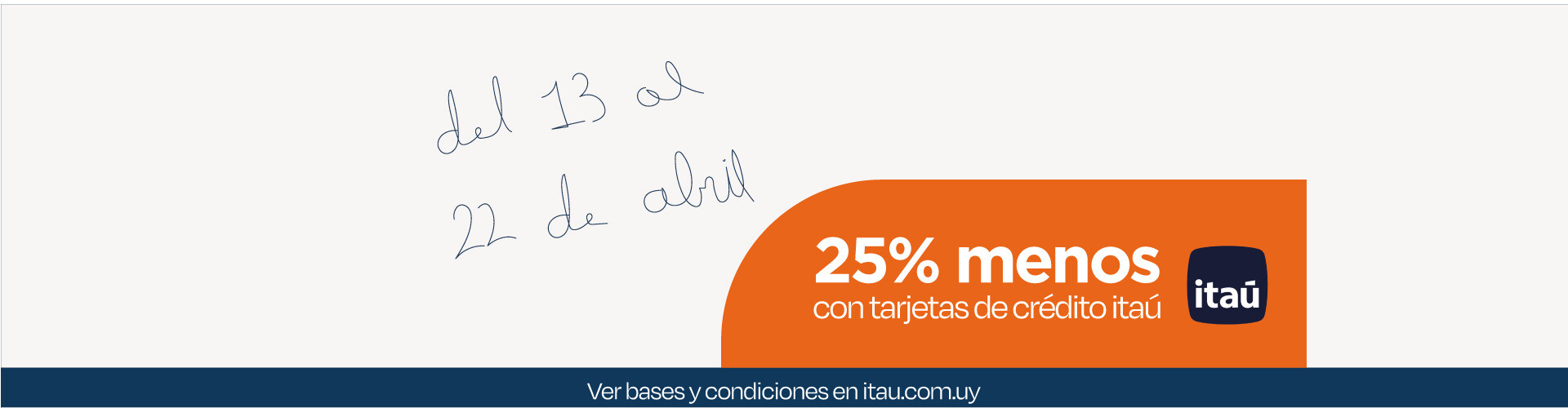 Itaú ANIVERSARIO.