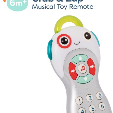 Control remoto musical con luz y mordillo Control remoto musical con luz y mordillo