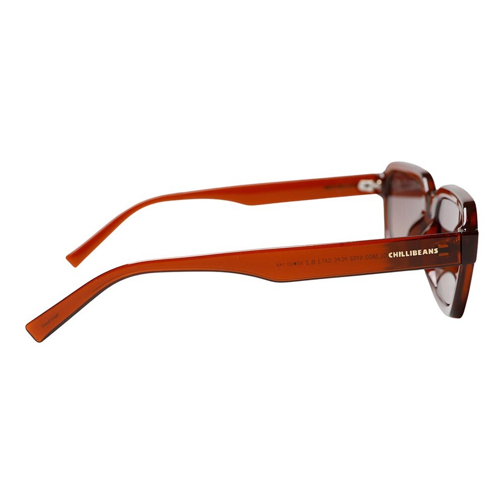 Lentes De Sol Trend Cuadrado Gradiente Marrón/Marrón