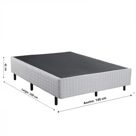 Base Box 2 plazas - 1.40 mt - Premium Base Box 2 plazas - 1.40 mt - Premium