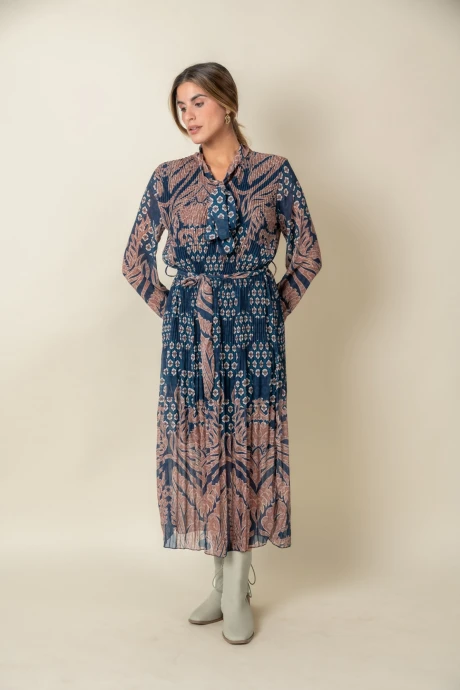 VESTIDO VIOLETA PERSA Azul