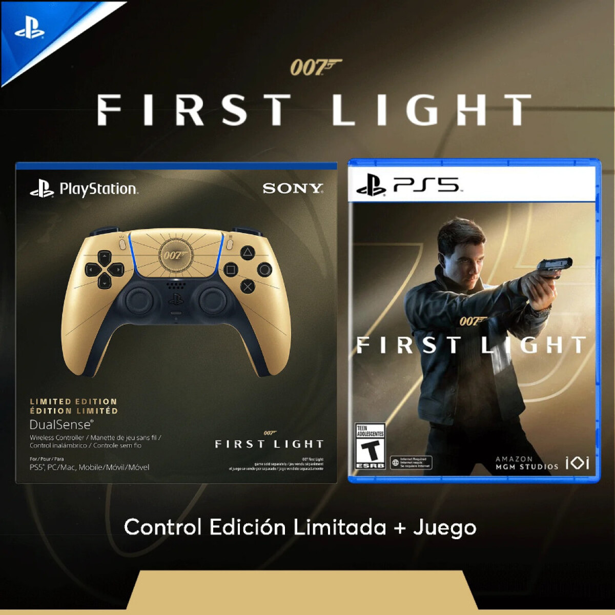 Bundle James Bond 007 First Light Juego + DualSense Limited Edition 