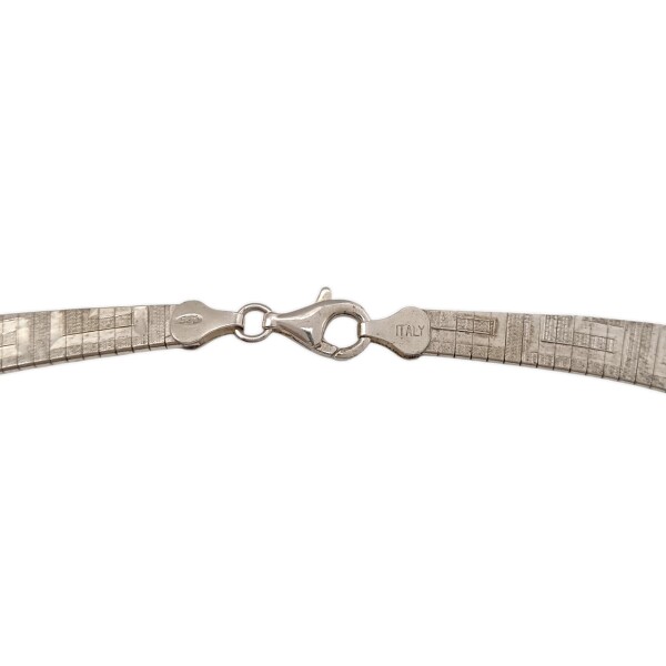 Cadena gargantilla Griega -Plata 925-Sin Piedra-CD3475 Sinpiedra