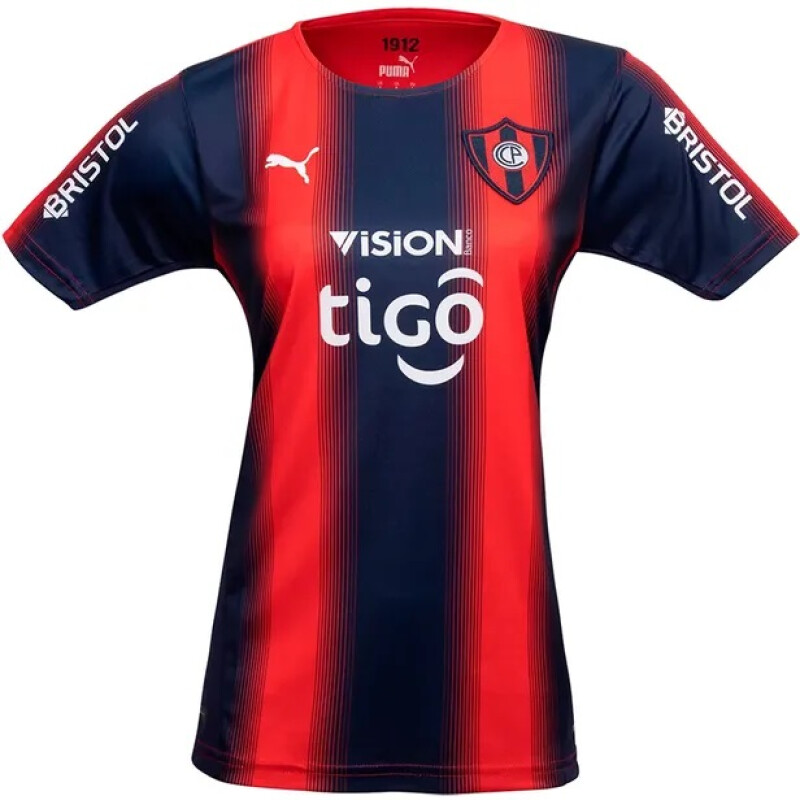 Camiseta Puma Cerro Porteño Oficial Dama 7102022CV01 Camiseta Puma Cerro Porteño Oficial Dama 7102022CV01