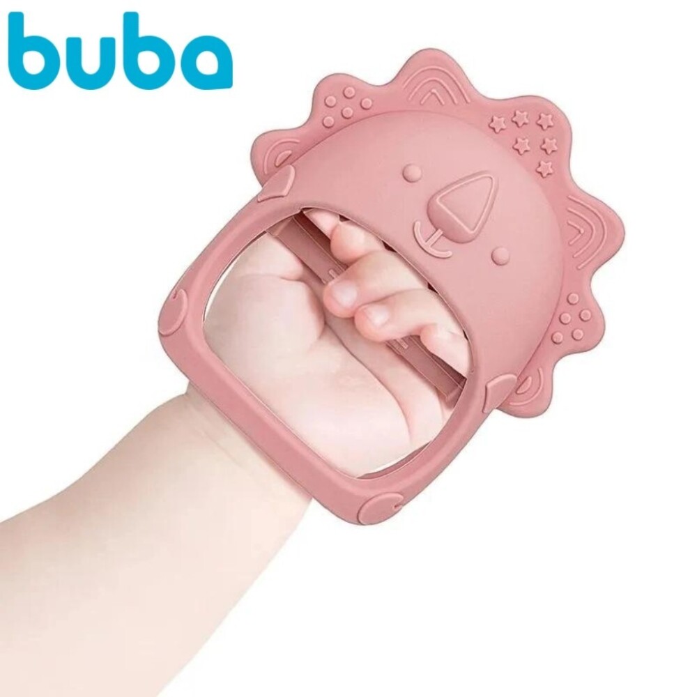 Mordillo guante BUBA rosado