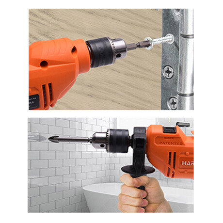 TALADRO PERCUTOR 13MM 810W INDUSTRIAL HARDEN ++ N/a