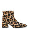 Botas de Mujer Bottero en punta de cuero Leopardo
