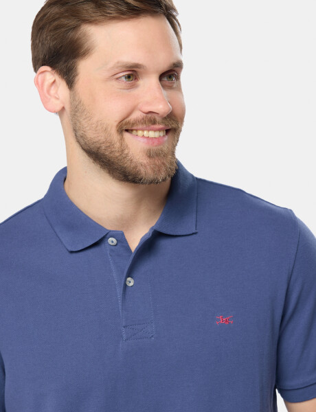 REMERA POLO LISA PIQUÉ Piedra