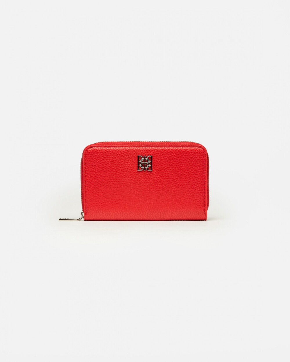 Billetera Mint en efecto cuero Rojo