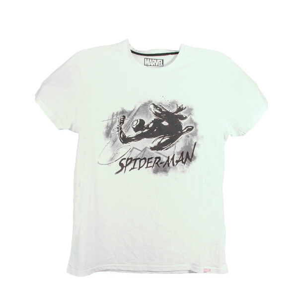 Remera Marvel Spiderman de Hombre - SPIASS24001 Blanco