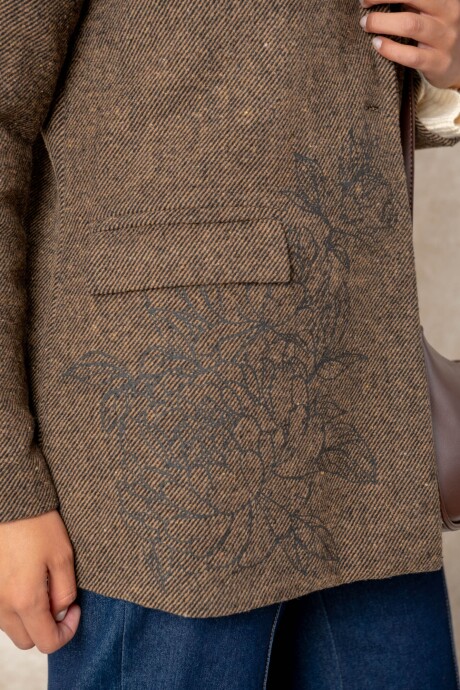 BLAZER MARIELLA Marrón