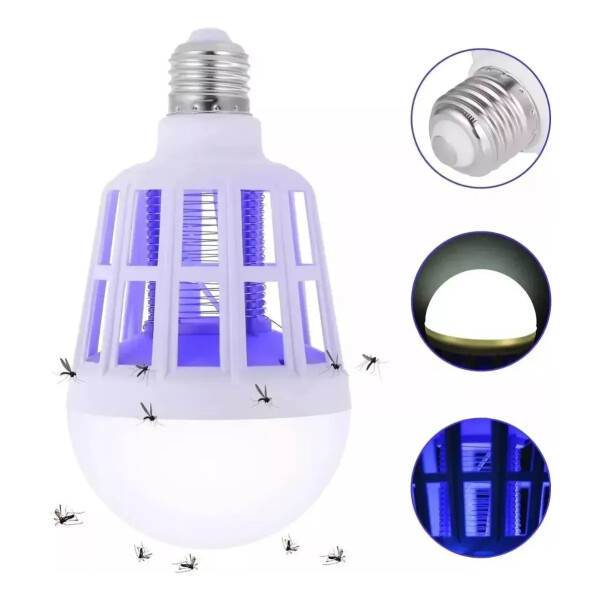 Foco Lámpara Led Mata Mosquitos Insectos Foco Lámpara Led Mata Mosquitos Insectos