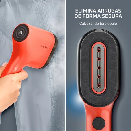 Vaporizador Rowenta Pure Pop | Cepillo De Vapor 20 G/min | Color rojo. Vaporizador Rowenta Pure Pop | Cepillo De Vapor 20 G/min | Color rojo.