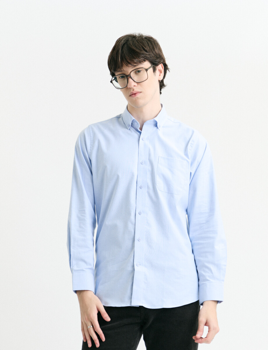 012681 CAMISA HARRY Azul