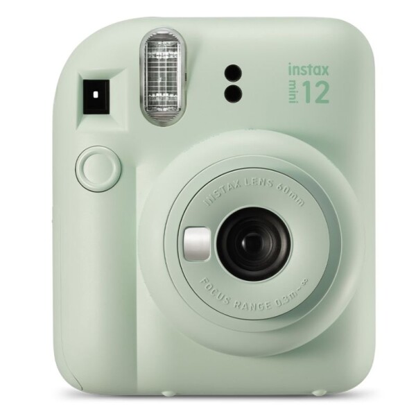 Camara Fujifilm Instax Mini 12 Verde + Albun + Carga10 Camara Fujifilm Instax Mini 12 Verde + Albun + Carga10