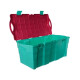 Set x2 Baúl 100 lts TURQUESA/ROSA