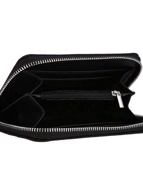 Monedero Brasil II Croco Negro