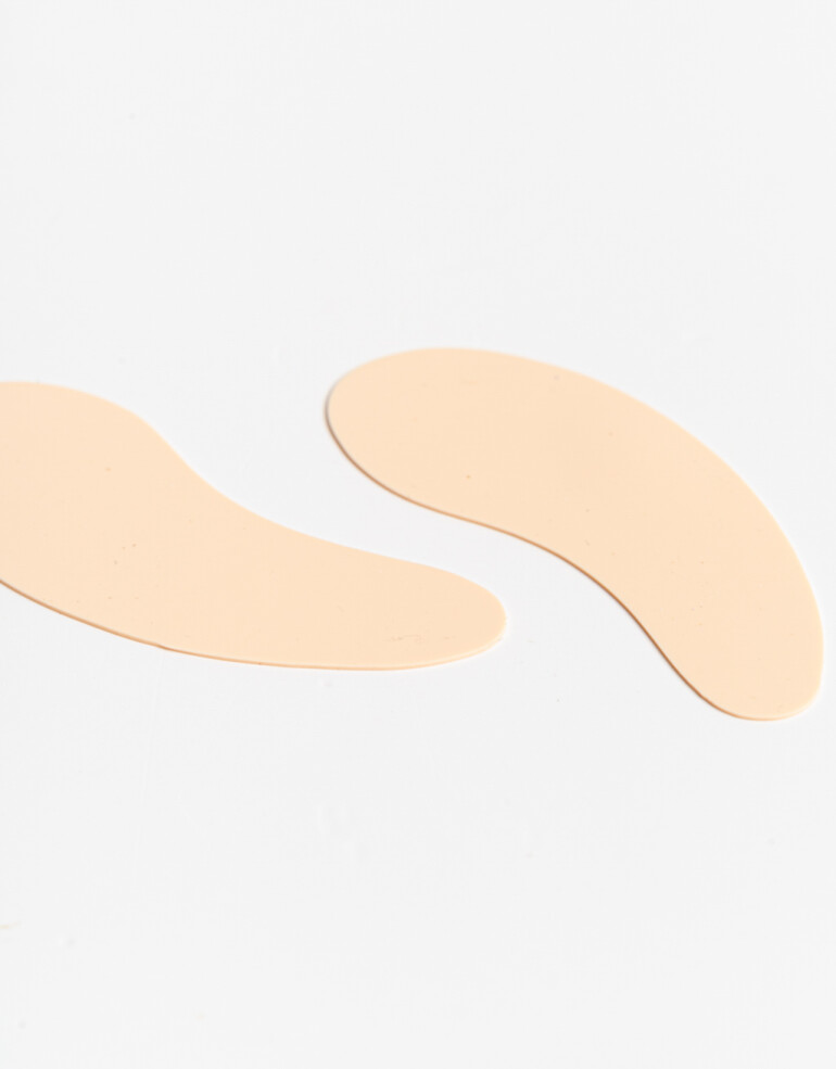 Complementos de cosmética para rostro Pads De Silicona Reutilizables Para Ojos - Coral Claro
