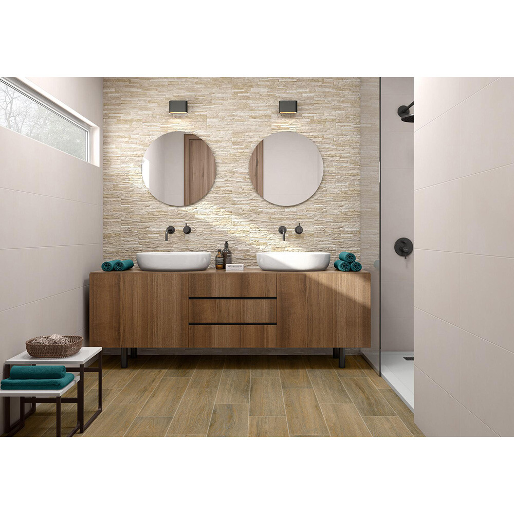 REVESTIMIENTO PARA PARED ATRIUM TEIDE BEIGE "A" 17X52 CM Revestimiento Para Pared Atrium Teide Beige "a" 17x52 Cm
