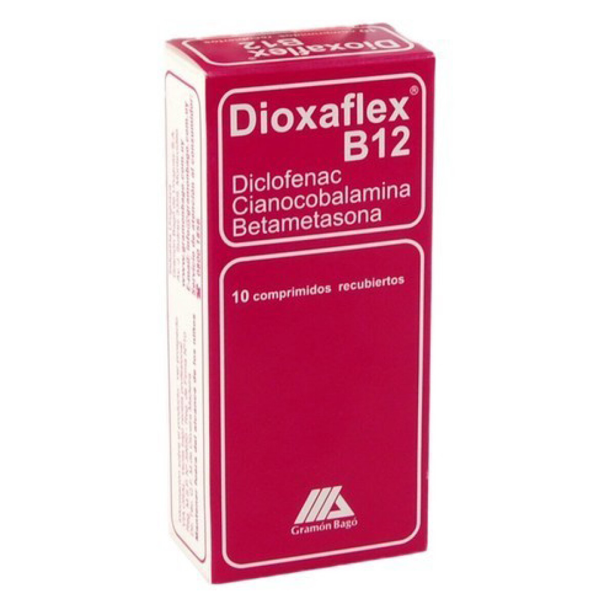 Dioxaflex B12 10 Comprimidos 
