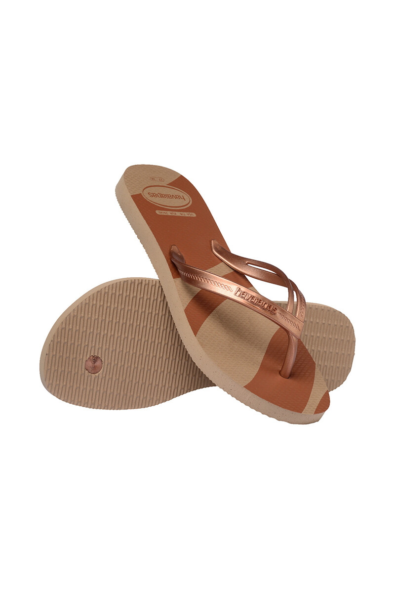 Chancletas Havaianas Beige