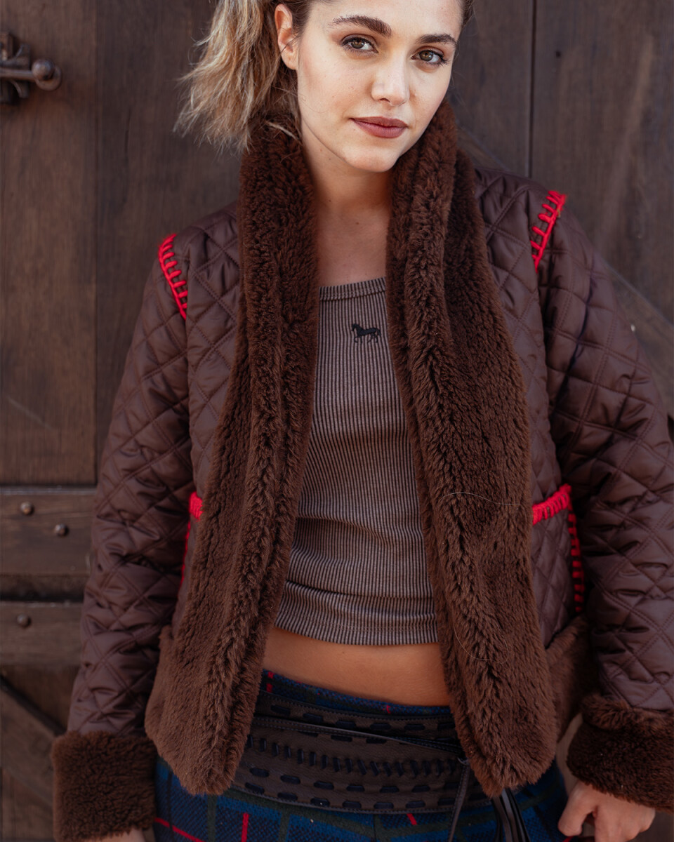 Horsy T Shirt - Chocolate 