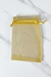 Bolsa organza 12x17 cm. ORO