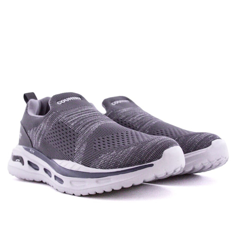 Championes Country Casual de Hombre - HY05M Gris