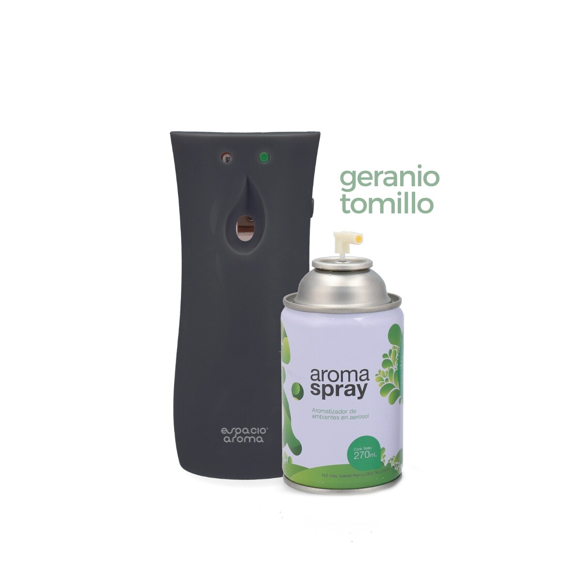Kit Automático Negro - Geranio & Tomillo 