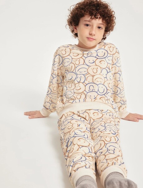 PIJAMA INFANTIL ESTAMPADO MULTICOLOR