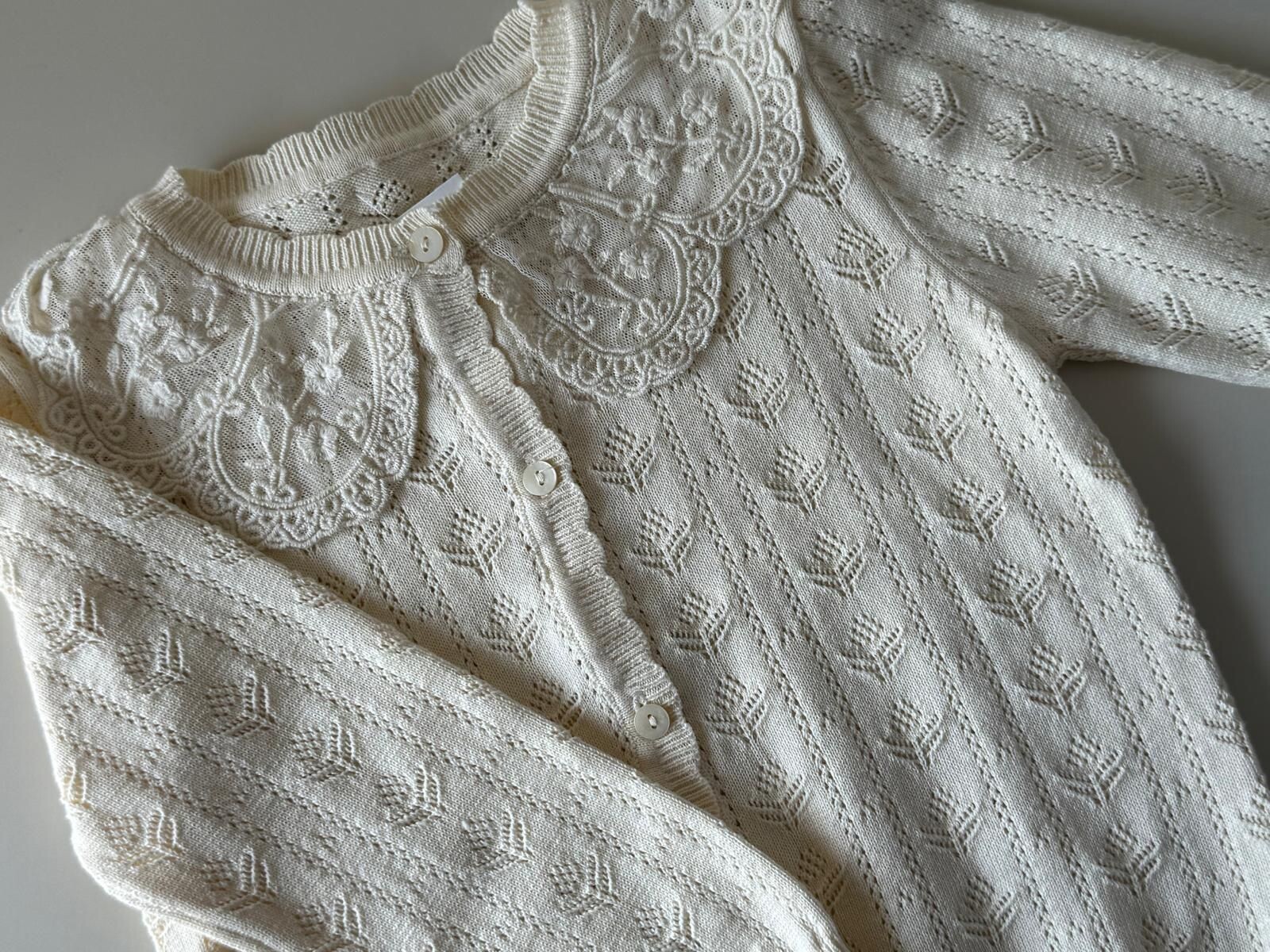 Saco Punto con Cuello 