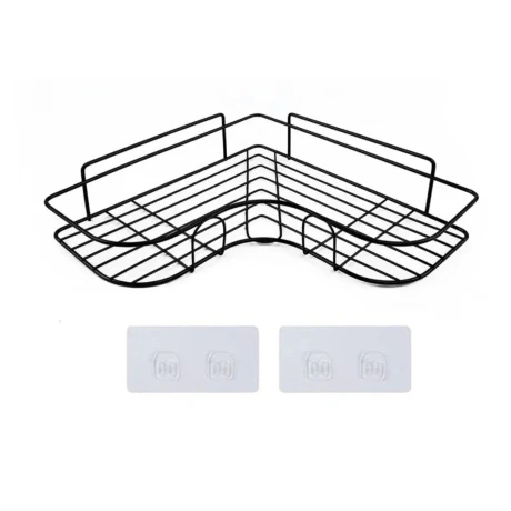 Estante Esquinero Baño Ducha Metal Adhesivo Organizador Estante Esquinero Baño Ducha Metal Adhesivo Organizador