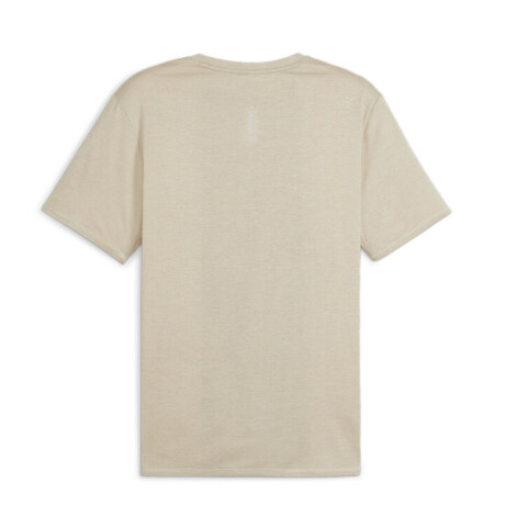 Remera de Hombre Puma Favourite Heather Beige Arena