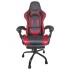 Silla de Escritorio Gamer Empoli EM-GC01 con reposapies Rojo