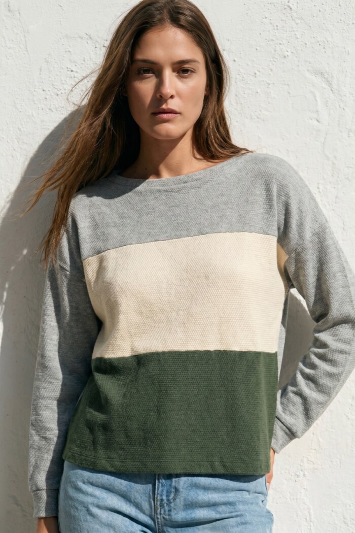 Sweater Gris Melange