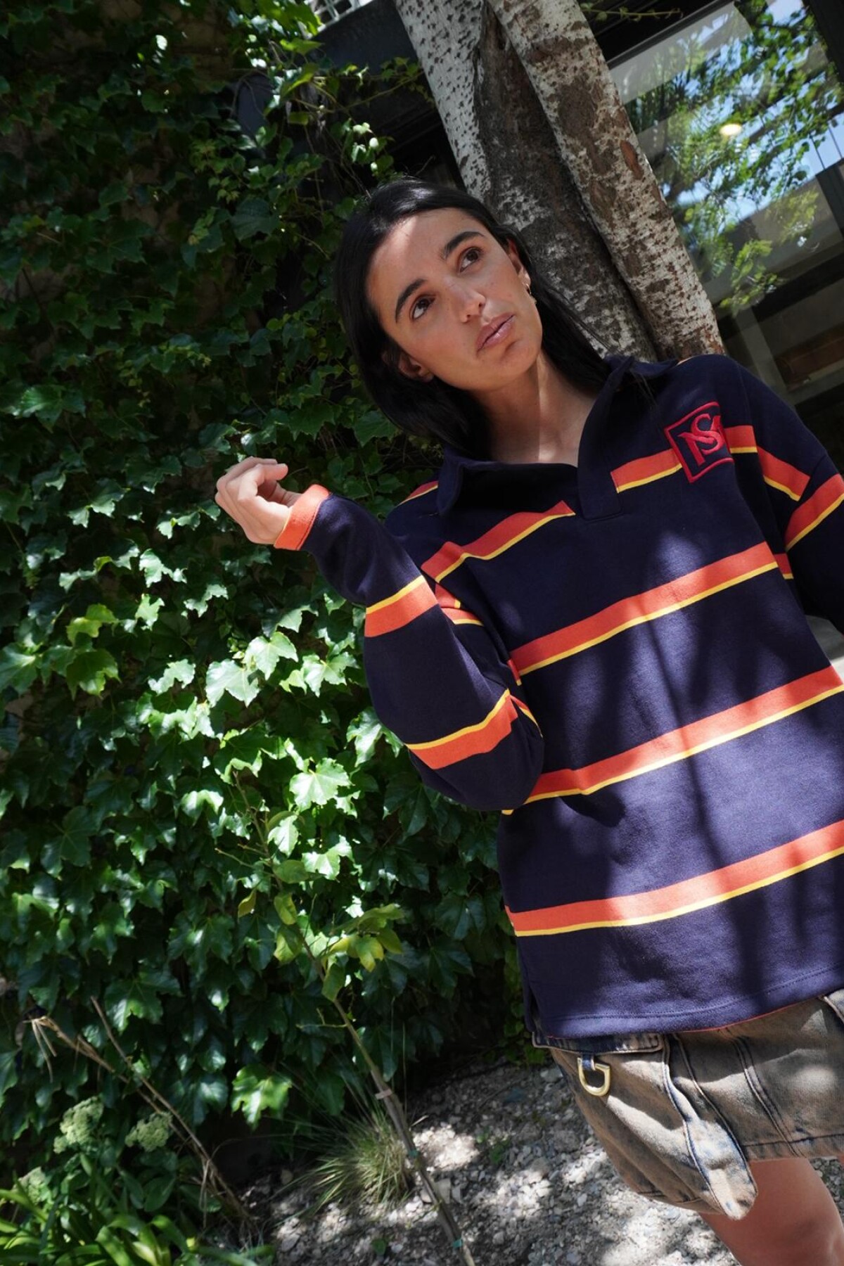 Tercer Tiempo Sweater Azul / Naranja