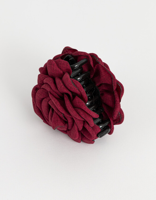 Broche Con flores Broche Con Flores - Rojo Burdeaux