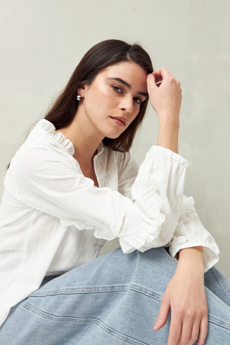 BLUSA CARMEN Blanco