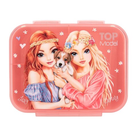 Tupper con 3 compartimentos Top Model BFF