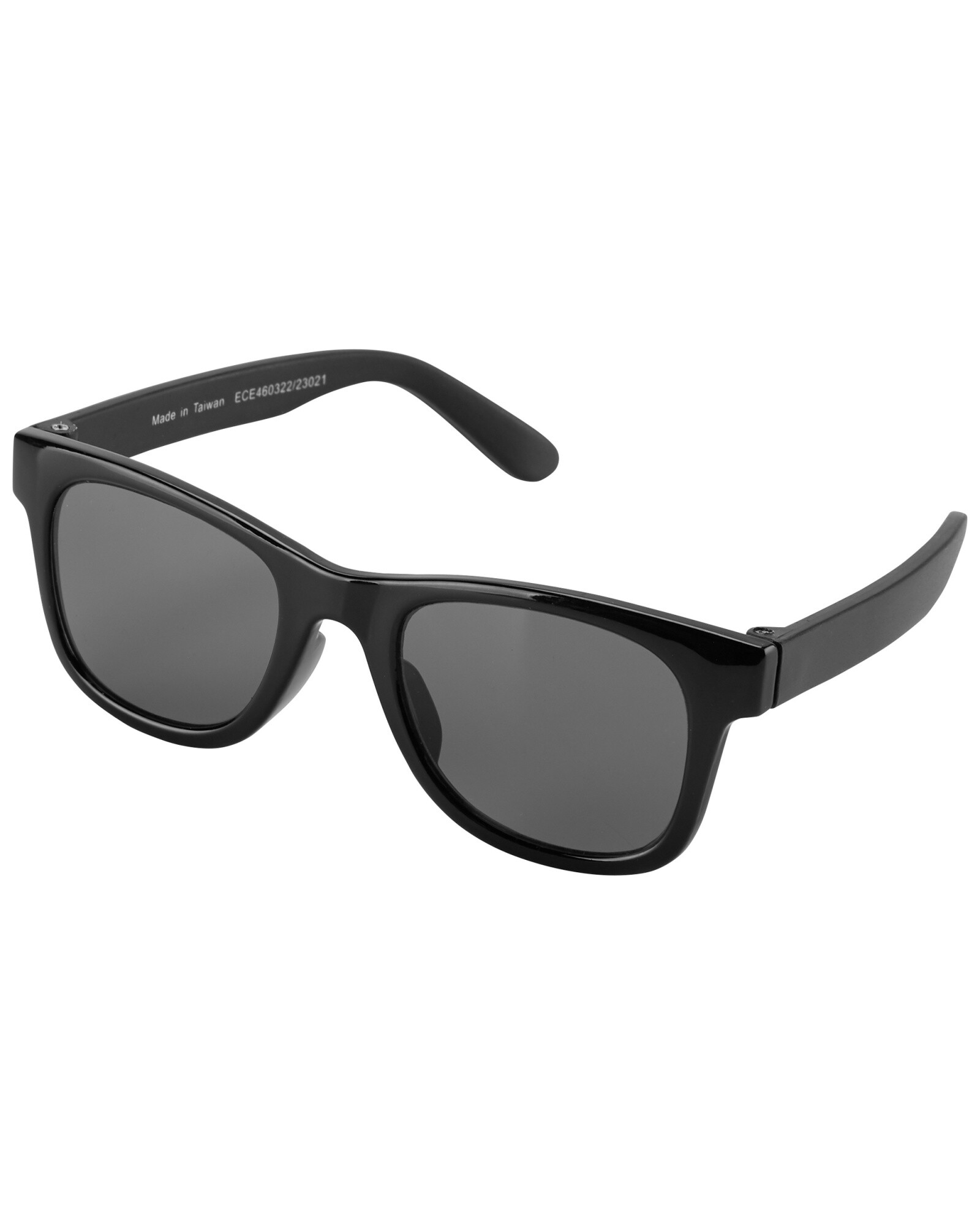 Lentes de sol clásicos, protección 100% UVA-UVB, negros Sin color