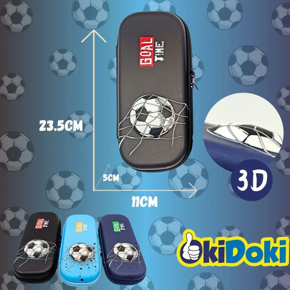 CARTUCHERA 1 PISO ESTAMPADO 3D Niño PELOTA CL