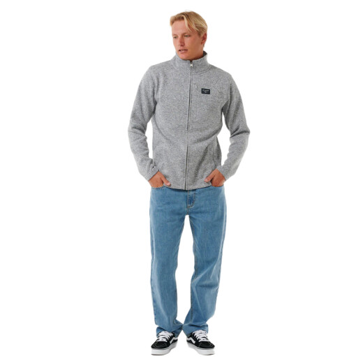 Canguro Rip Curl Crescent Zip Thru Gris Canguro Rip Curl Crescent Zip Thru Gris