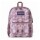 Mochila Escolar Jansport Cross Town Original Unisex Urbana Mahogany Haze White
