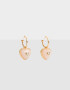 Aros Argollas Con Piedra Natural Argollas Con Piedra Natural - Dorado