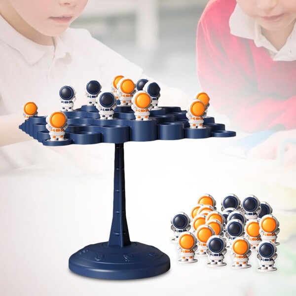 Juego de Mesa de Equilibrio Astronautas 50 Piezas Negro 1