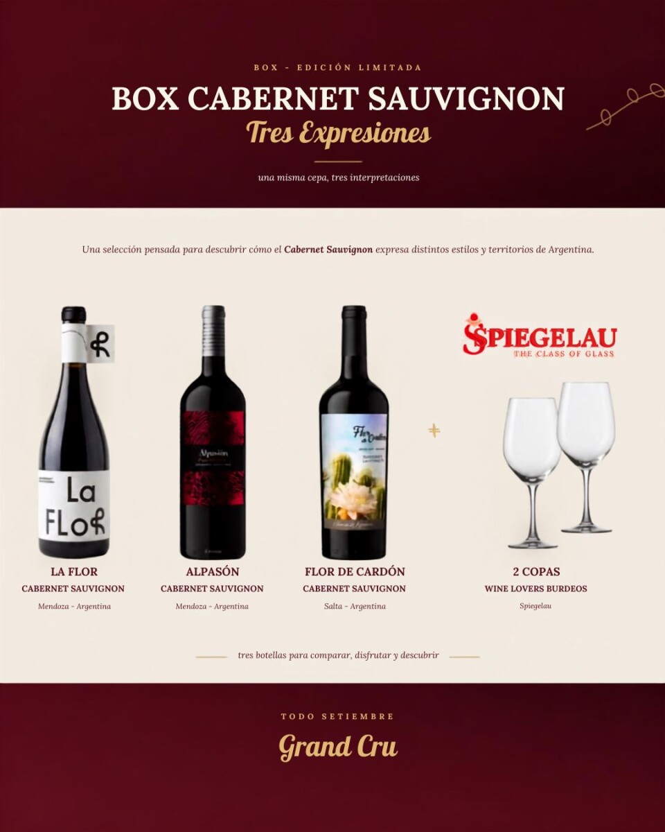 BOX CABERNET SAUVIGNON | TRES EXPRESIONES 