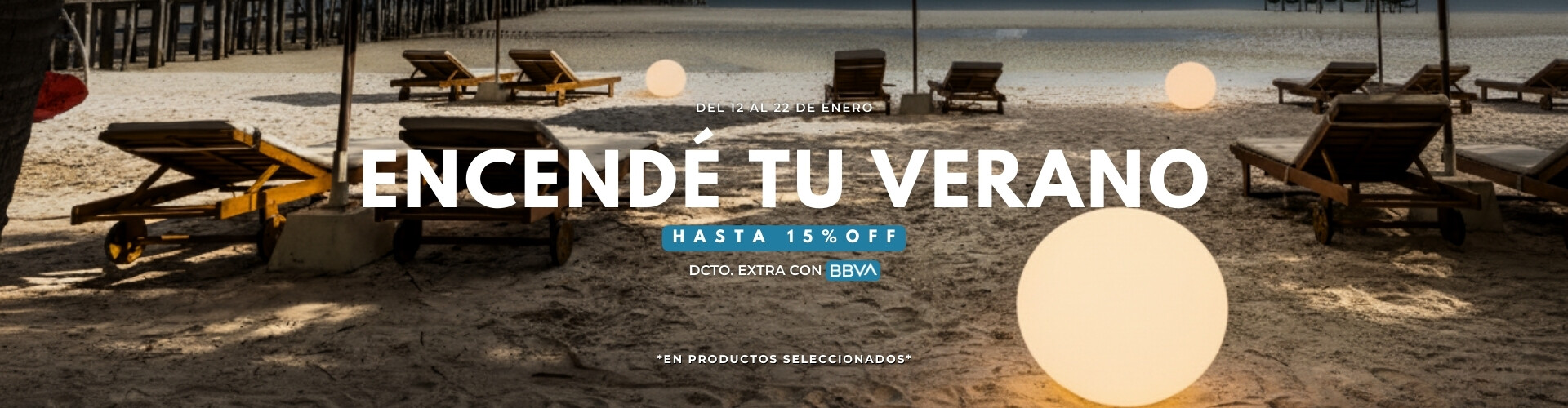 15% - Encendé tu verano