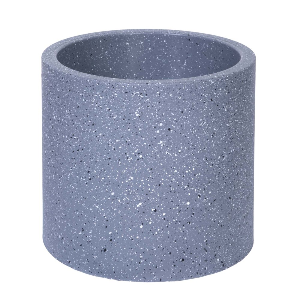 MACETA DE EXTERIOR PLASTICO NEGRO B042