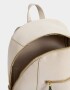 Mochilas Urbanas Mochila Con Charm - Blanco Crudo