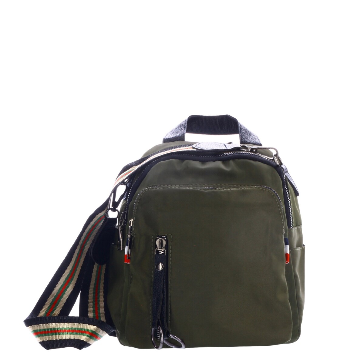 Mochila Miss Carol CARNIVAL de tela - Verde 